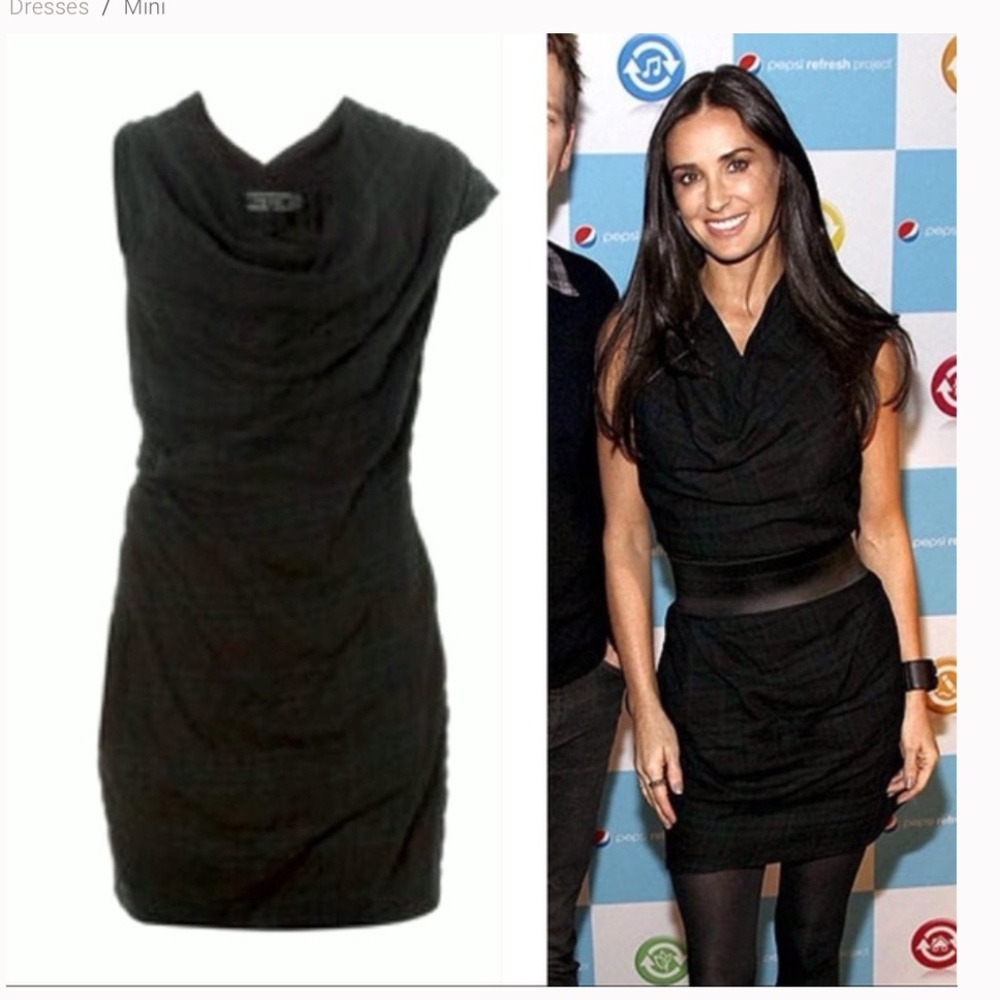 All Saints Spitalfields Classic Limski Dress black watch plaid